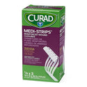 Medline CURAD Medi-Strip Reinforced Wound Closures - CURAD Sterile Medi-Strip Wound Closure, 1/8" x 3" - NON250318