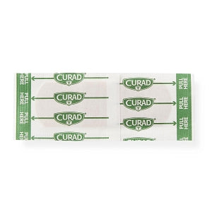 Medline Quick Strip Plastic Adhesive Bandages - Quick Strip Plastic Sterile Adhesive Bandages, 1" x 3" - NON25600QS
