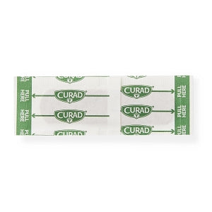 Medline Quick Strip Fabric Adhesive Bandages - Quick Strip Fabric Sterile Adhesive Bandages, 0.75" x 3" - NON25650QS