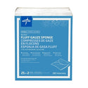 Medline Sterile Bulkee II Extra Absorbent Super Fluff Sponge - Bulkee II Super Fluff Sponges, 7.75" x 8.75" in 2-Packs - NON25856