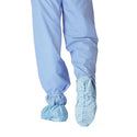 Medline Nonskid Multilayer / Poly Ankle Covers - Multilayer Nonskid Ankle Covers, Blue, Size Regular - NON27145