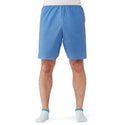 Medline Disposable Exam Shorts - Blue Multilayer Disposable Exam Shorts with Elastic Waist, Size M - NON27209M