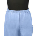 Medline Disposable Scrub Pants - Disposable Unisex Scrub Pants with Elastic Waist, Size S, Blue - NON27213S