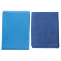 Medline Multilayer Stretcher Sheet Sets - Heavyweight Spunbond-Polypropylene Disposable Sheet Set, Includes Top Sheet (40" x 84") and Fitted Bottom Sheet (32" x 72") - NON47200
