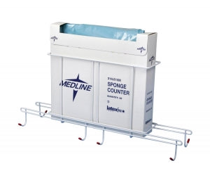 Medline Surgical Sponge Counter Rack - Sponge Counter Rack for IV Pole - NON50511