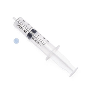Medline Clear Oral Syringes - Oral Syringe, Clear, 35 mL - NON65035