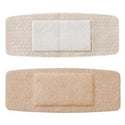 Medline CURAD Silicone Adhesive Bandages - CURAD Silicone Fabric Adhesive Bandages, 1.6" x 4" - NON76100