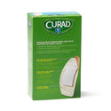 Medline CURAD Silicone Adhesive Bandages - CURAD Silicone Fabric Adhesive Bandages, 1.6" x 4" - NON76100