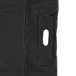 Medline Black Vinyl Adult Disaster Body Bag - Black Vinyl Disaster Body Bag for Adult, 650 lb. Capacity, 36" x 96" - NON80540W