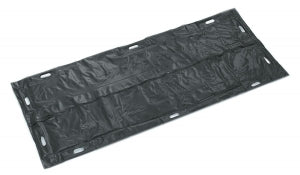 Medline Black Vinyl Adult Disaster Body Bag - Black Vinyl Disaster Body Bag for Adult, 650 lb. Capacity, 36" x 96" - NON80540W