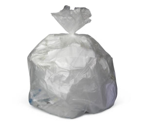 Medline High Density Clear Liners - Clear Liner, Flat, 15 gal., 24" x 33", 6 mic - NONCHD33LC