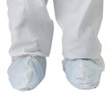 Medline Anti-Static Microporous Breathable Coveralls with Hood and Boots - Antistatic Microporous Breathable Coveralls with Hood and Boots, White, Size M - NONCV980M