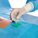 Medline Anti-Fog Solution and Sponge - Antifog Solution with Sponge and Fluid, Soft Pack - NONFB100