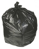 Medline High Density Black Liners - Black Liner, Roll, 40-45 gal., 40" x 48", 15 mic - HCR48XB