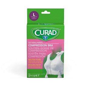 Medline CURAD Post-Surgical Compression Bra - CURAD Post-Surgical Compression Bra, Size L - NONMAMCOMP3