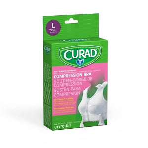 Medline CURAD Post-Surgical Compression Bra - CURAD Post-Surgical Compression Bra, Size L - NONMAMCOMP3
