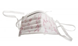 Medline Pink Ribbon Surgical Face Masks - Pink Ribbon Surgical Face Masks - NONRIBBON