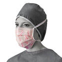 Medline Pink Ribbon Surgical Face Masks - Pink Ribbon Surgical Face Masks - NONRIBBON