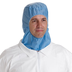 Medline Head and Beard Covers - Multilayer Head and Beard Covers, Blue - NONSH200