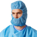 Medline Head and Beard Covers - Multilayer Head and Beard Covers, Blue - NONSH200