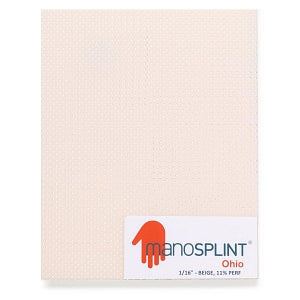 Medline Ohio F 36% Perforation Splinting Material - Ohio F 36% Perforation Splinting Material, Beige, 0.06" x 12" x 18" - OHF1D36BE