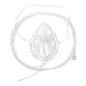 Southmedic Medline Exclusive - OxyMask EtCO2 Oxygen Masks - OxyMask EtCO2 Adult Plus Oxygen Mask with 7' Universal Oxygen Tubing, Medline Exclusive - OP-2125-8