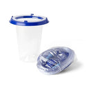 Medline Suction Canister Semi-Rigid Liners - 1000cc Suction Canister Semi-Rigid Liner with 6' x 1/4" Tubing - OR517K