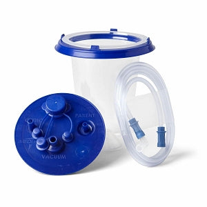 Medline Suction Canister Semi-Rigid Liners - 1, 500cc Suction Canister Semi-Rigid Liner with 6 ft. x 3/16" Tubing - OR526K
