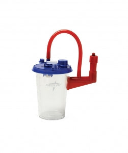 Medline Semi-Rigid Outer Canisters - 1000cc Semi-Rigid Outer Canister, Direct to Regulator - OR555