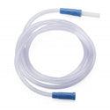 Medline Sterile Universal Suction Tubing with Straight Connectors - Sterile Universal Suction Tubing with Straight Ribbed Connectors, 3/16" x 6' - OR56A