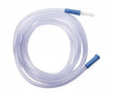 Medline Sterile Universal Suction Tubing with Straight Connectors - Sterile Universal Suction Tubing with Straight Ribbed Connectors, 1/4" x 20' - OR620