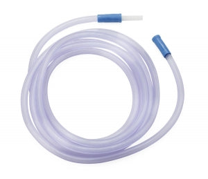 Medline Sterile Universal Suction Tubing with Straight Connectors - Sterile Universal Suction Tubing with Straight Ribbed Connectors, 9/32" x 6' - OR76A