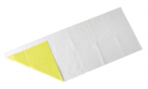 Medline Liqui-Loc Absorbent Floor Mats - Large Yellow Liqui-Loc Absorbent Floor Mat, 28" X 72", Absorbs 5.9 L - ORLLPOL