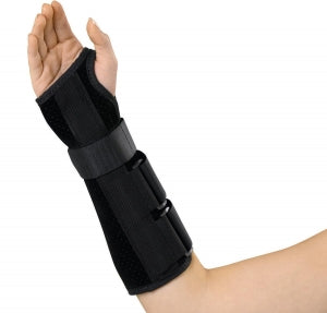 Medline Wrist and Forearm Splints - 10" Deluxe Forearm Wrist Splint, Right, Size L - ORT18110RL