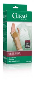 Medline CURAD Elastic Wrist Splints - CURAD Elastic Wrist Splint, Retail, 7", Right, Size L, 7-1⁄2" - 8-1⁄2" - ORT19100RLD