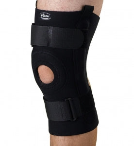Medline U-Shaped Hinged Knee Supports - Hinged Knee Support, Size L - ORT23220L