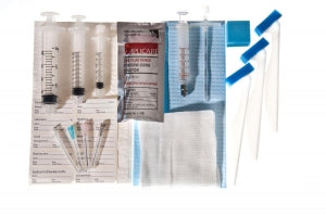 Medline Single Shot Epidural Trays without Pharmaceuticals - Single Shot Epidural Tray with 17G x 3.5" Tuohy Needle and 5 mL Glass LOR Syringe, No Pharmaceuticals - PAIN9019S