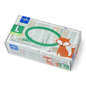 Medline Woodland Friends Nitrile Exam Gloves - Woodland Friends Powder-Free Nitrile Exam Gloves, Size L - PEDS313