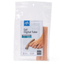 Medline Gel Ribbed Digital Toe Tubes - GEL DIGITAL TUBE NARROW-6" X 3/4", 3/PK - POD14211N