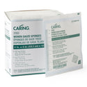 Medline Woven Sterile Gauze Sponges - GAUZE, SPONGE, USP, 4"X4", 8PLY, STRL, LF, 2/PK - PRM21448