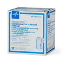 Medline Sterile Conforming Stretch Gauze Bandages - Sterile Conforming Gauze Bandage, 3" x 4.1 yd. - PRM254197