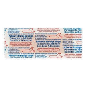Medline Sheer-Gard Plastic Adhesive Bandages - Plastic Adhesive Bandage, 1" x 3" - PRM25600