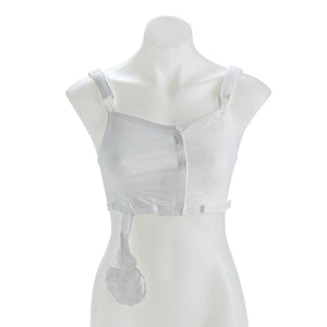 Medline Post-Surgical Compression Bras - Post-Surgical Compression Bra, Size S, 32" to 34" (81.2-86.4 cm) - PRMMAMCOMP1
