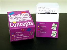 Linguisystems R Cards Preschool Vocabulary Cards: Concepts LinguiSystems | Devine Express