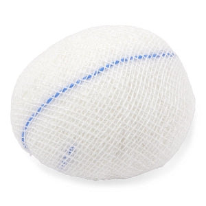Medline Co-Label ORLocate Sponge RFID Tagged Sterile Tape Strung Tonsil Sponges - ORLocate Sponge RFID Tagged X-ray Detectable Sterile Tape Strung Tonsil Sponge, 1-1/4" - RFMTSPNG0125T