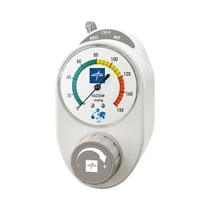 Medline Continuous and Intermittent Suction Regulators - Continuous and Intermittent Suction Regulator, Pediatric, DISS Nut and Nipple, DISS Male Bottom, 0 mmHg to 160 mmHg - RTAPIDDN