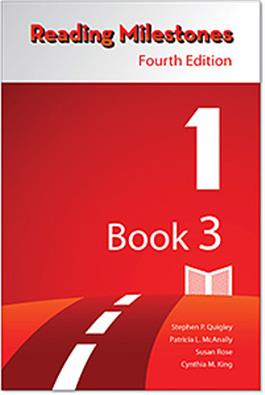 Reading Milestones–Fourth Edition, Level 1 (Red) Reader 3 Stephen P. Quigley, Patricia L. McAnally, Susan Rose, Cynthia M. King