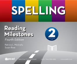 Reading Milestones–Fourth Edition, Level 2 (Blue) Spelling Kit Patricia L. McAnally, Susan Rose