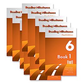 Reading Milestones–Fourth Edition, Level 6 (Orange) Reader Package Stephen P. Quigley, Patricia L. McAnally Susan Rose Cynthia M. King