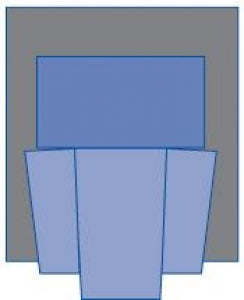 Medline Nonsterile Table Covers - Overhead Table Cover with Extension, 80" x 84" - SPT-2322CS